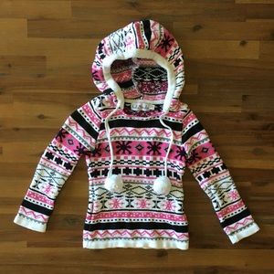 Hula Mula Knitted Fair Isla Hoodie